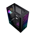 GEMBIRD OBUDOWA FORNAX 2500 MIDI-TOWER (1X USB 3.0, 2X USB 2.0, HD AUDIO, SZKLANY PANEL BOCZNY) CZARNA - 1503114