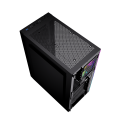 GEMBIRD OBUDOWA FORNAX 2500 MIDI-TOWER (1X USB 3.0, 2X USB 2.0, HD AUDIO, SZKLANY PANEL BOCZNY) CZARNA - 1503115