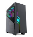 GEMBIRD OBUDOWA FORNAX 2000RGB MIDI-TOWER (USB 3.0, HD AUDIO) PODŚWIETLENIE RGB, GAMINGOWY DESIGN, CZARNA - 1503098