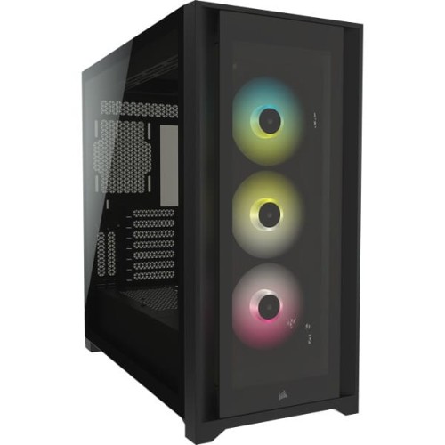 CORSAIR iCUE 5000X RGBTG Mid Tower BLACK - 1466817