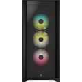 CORSAIR iCUE 5000X RGBTG Mid Tower BLACK - 1466818