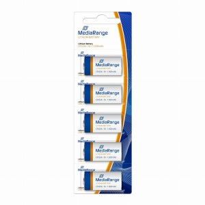 Baterie litowe MediaRange MRBAT150 CR123A|3V, Pack 5