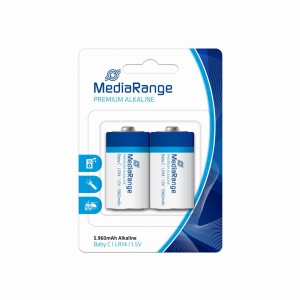 Baterie alkaliczne MediaRange MRBAT108 Baby C|LR14|1.5V, Pack 2