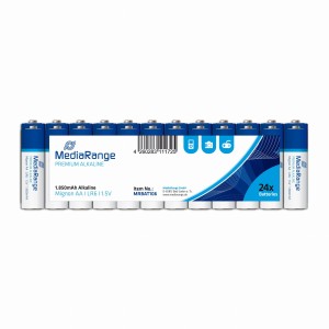 Baterie alkaliczne MediaRange MRBAT106 Mignon AA|LR6|1.5V, Pack 24
