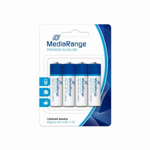 Baterie alkaliczne MediaRange MRBAT104 Mignon AA|LR6|1.5V, Pack 4