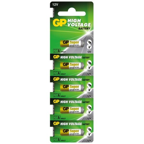 Bateria do pilota samochodowego GP 27A MN27 x5 - 1467950