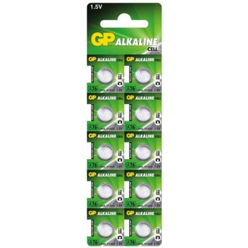 Bateria alkaliczna mini GP A76 / G13 x10 - 1467953