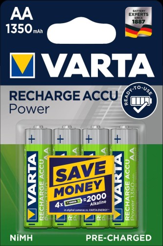Akumulatorki VARTA R2U AA 1350mAh 4szt - 969814