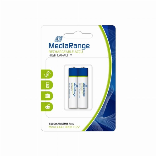 Akumulator MediaRange MRBAT122 Micro AAA|HR03|1.2V, Pack 2 - 969463