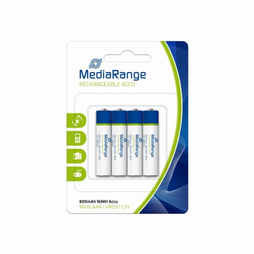 Akumulator MediaRange MRBAT120 Micro AAA|HR03|1.2V, Pack 4 - 969461