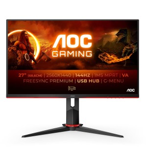 Monitor AOC 27" Q27G2U/BK 2xHDMI DP 4xUSB 3.0