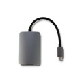 Kabel adapter Qoltec USB 3.1 C / HDMI | VGA - 1124895