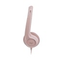 Słuchawki z mikrofonem Logitech H390 USB Computer Headset różowe - 1525425