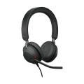 Słuchawki z mikrofonem Jabra Evolve2 40 USB-A UC Stereo przewodowe - 1525369
