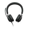 Słuchawki z mikrofonem Jabra Evolve2 40 USB-A UC Stereo przewodowe - 1525371