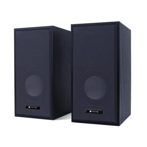 Głośniki komputerowe Techly 2+0 6W USB drewno - 1328178