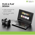 Głośniki komputerowe Techly 2+0 6W USB - 1369796
