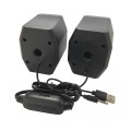 Głośniki komputerowe Techly 2+0 6W USB - 1369797