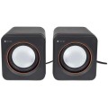 Głośniki komputerowe Techly 2+0 3W USB - 1369789