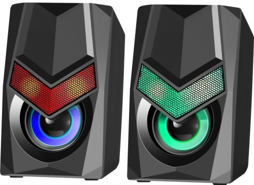 Głośniki Defender SOLAR 1 2.0 6W USB podświetlenie LED - 968827