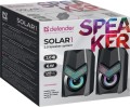 Głośniki Defender SOLAR 1 2.0 6W USB podświetlenie LED - 1367927