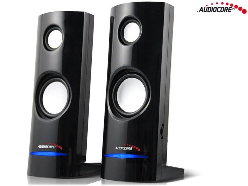 Głośniki Audiocore AC860 komputerowe 8W USB, czarne - 968711