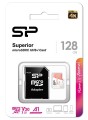 Karta pamięci Silicon Power microSDXC Superior 128GB V30 UHS-1 U3 A1 + ADAPTER - 1393033