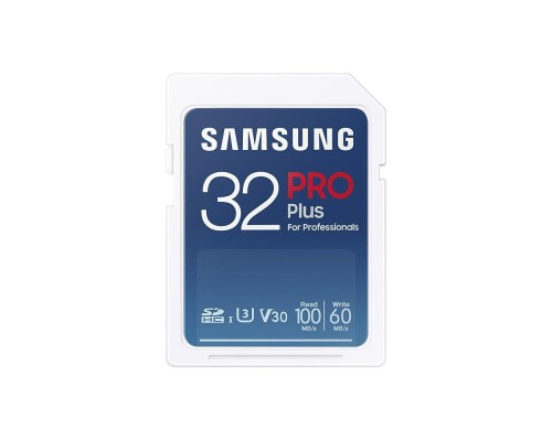 Karta pamięci Samsung PRO Plus SDHC 32GB (100/60 MB/s) - 1392685