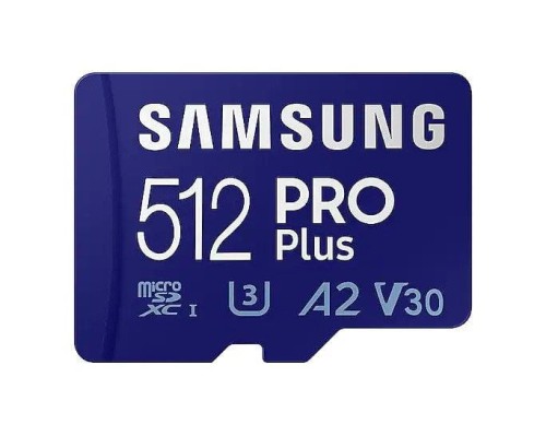 Karta pamięci Samsung PRO Plus microSDXC 512GB (160/120 MB/s) + czytnik - 1392772