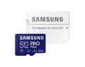 Karta pamięci Samsung PRO Plus microSDXC 512GB (160/120 MB/s) + adapter - 1392770