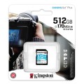 Karta pamięci Kingston SD Canvas Go! Plus 512GB UHS-I U3 V30 - 1391081