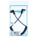 Kabel zasilający Manhattan USB-C/Micro-USB 3A do szybkiego bezpiecznego ładowania - 1527002
