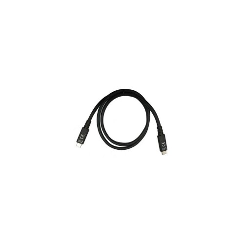 Kabel Techly USB-C 4.0 M/M 40Gbps 100W PD 3A Thunderbolt 4 0,8m czarny - 1468299