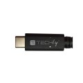 Kabel Techly USB-C 4.0 M/M 40Gbps 100W PD 3A Thunderbolt 4 0,8m czarny - 1468300