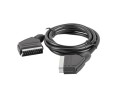 Kabel SCART Lanberg M/M 1,8m czarny - 1452151