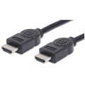 Kabel Manhattan HDMI / HDMI 4K*30Hz M/M Ekranowany 10m czarny - 1468161