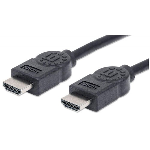 Kabel Manhattan HDMI / HDMI 4K*30Hz M/M Ekranowany 10m czarny - 1468161