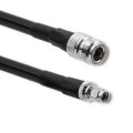 Kabel koncentryczny Qoltec LMR400 | N żeński | RP-SMA męski | 3m - 973664