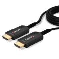 Kabel HDMI 2.1 LINDY Fibre Optic Hybrid Ultra High Speed 8K60 M/M 20m czarny - 1378766