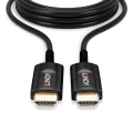 Kabel HDMI 2.1 LINDY Fibre Optic Hybrid Ultra High Speed 8K60 M/M 10m czarny - 1378775