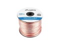 Kabel głośnikowy Lanberg 2x4.0mm2 100m przezroczysty - 973076