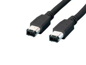Kabel Firewire MediaRange MRCS122 Firewire/Firewire, 1,8m, czarny