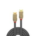 Kabel DisplayPort 1.4 LINDY M/M 3m szary/gold - 1526936