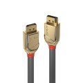 Kabel DisplayPort 1.4 LINDY M/M 3m szary/gold - 1526937