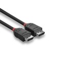 Kabel DisplayPort 1.2, LINDY Black Line 4K UHD M/M, czarny, 2m - 1526922