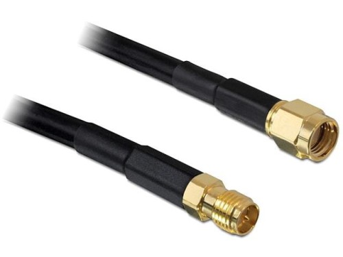 Kabel antenowy Delock RP - SMA M/F 2m Low Loss - 680840