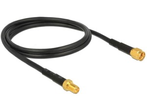Kabel antenowy Delock RP - SMA M/F 1m Low Loss
