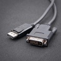 Kabel adapter Qoltec DisplayPort | DVI (24+1) męski | 1.8m - 1379742