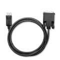 Kabel adapter Qoltec DisplayPort | DVI (24+1) męski | 1.8m - 1379743