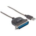 Kabel adapter Manhattan USB Portu Równoległego Centronics 36-Pin - 1468185